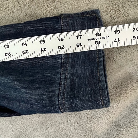 Joe Fresh Denim Chambray Dress Women’s XS Contemporary Minimalist Casual Modest - Picture 14 of 15